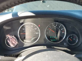 2014 Jeep Wrangler Unlimited Sport with VIN 1C4BJWDGXEL269693, listed as a Copart auction lot 46927895 with 105,691 mi miles and Salvage Title. Bid and sale history available at carsss.com. Image 9.