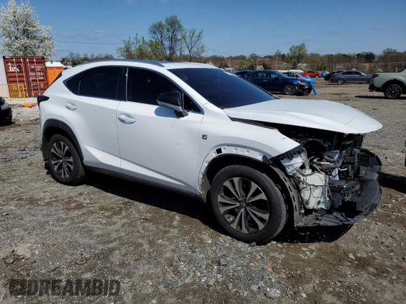 2018 Lexus NX 300 z VIN JTJBARBZ7J2174429, wystawiony jako Copart lot #50959445 z przebiegiem 99 089 mil mil oraz Szkody całkowita. Historia ofert i sprzedaży dostępna na DreamBid. Obrazek 4.