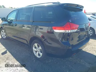 2012 Toyota Sienna LE AAS with VIN 5TDKK3DC3CS263240, listed as a IAAI auction lot 41810686 with 232,026 mi miles. Bid and sale history available at carsss.com. Image 3.