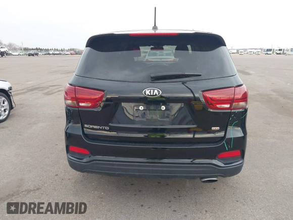 2019 Kia Sorento LX with VIN 5XYPG4A36KG558975, listed as a IAAI auction lot 42065481 with 49,867 mi miles and . Bid and sale history available at carsss.com. Image 17.