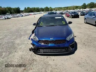 2021 Kia Forte GT-Line with VIN 3KPF34AD9ME359659, listed as a Copart auction lot 61551812 with 9,781 mi miles and Salvage title. Bid and sale history available at DreamBid. Image 11.