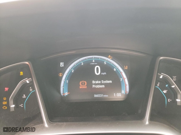 2017 Honda Civic Coupe Touring with VIN 2HGFC3B97HH352161, listed as a Copart auction lot 49716185 with 60,331 mi miles and Clean Title. Bid and sale history available at carsss.com. Image 9.