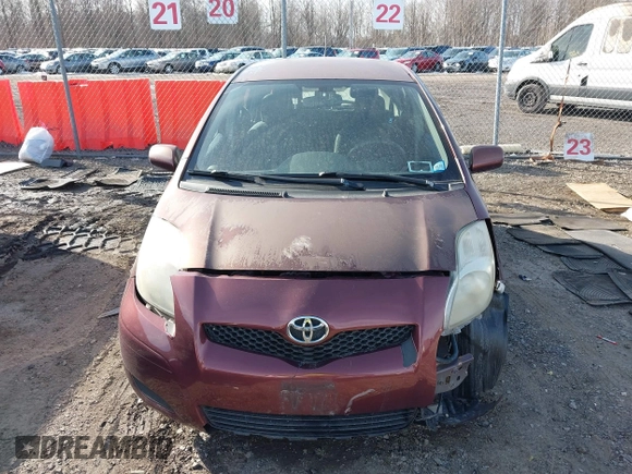 2009 Toyota Yaris with VIN JTDKT903X95258654, listed as a IAAI auction lot 41759756 with 93,810 mi miles. Bid and sale history available at carsss.com. Image 6.