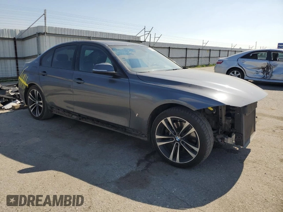 2018 BMW 3 Series 330e iPerformance with VIN WBA8E1C59JA177866, listed as a Copart auction lot 46692855 with 98,401 mi miles and Salvage Title. Bid and sale history available at carsss.com. Image 4.