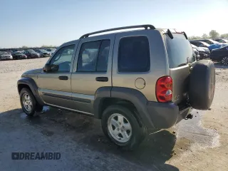 2004 Jeep Liberty Sport with VIN 1J4GL48K34W250008, listed as a Copart auction lot 53067095 with 161,266 mi miles and Salvage Title. Bid and sale history available at DreamBid. Image 2.