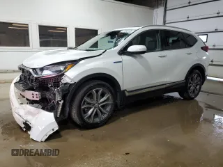 2021 Honda CR-V Touring z VIN 7FART6H97ME005163, wystawiony jako Copart lot #57688485 z przebiegiem 79 137 mil mil oraz Szkoda całkowita • Salvage title. Historia ofert i sprzedaży dostępna na DreamBid. Obrazek 1.