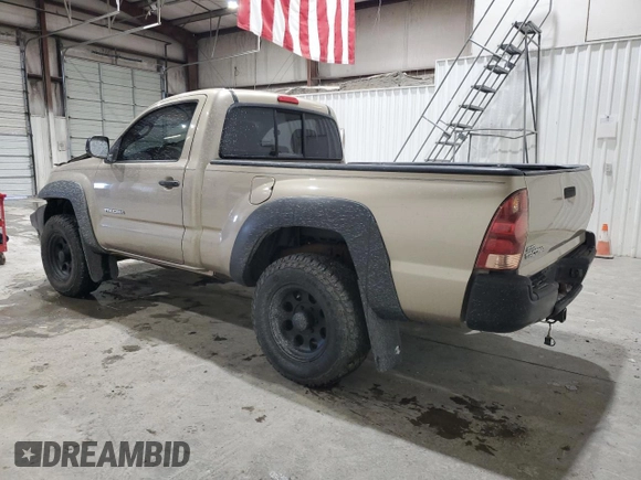 2005 Toyota Tacoma with VIN 5TEPX42N35Z140061, listed as a Copart auction lot 46068485 with 177,360 mi miles and Salvage Title. Bid and sale history available at carsss.com. Image 2.