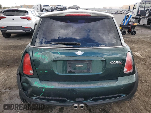 2005 MINI Hardtop S с VIN WMWRE33455TD92892, выставлен на аукционе Copart как лот 47992575 с пробегом 254 016 миль миль и Чистый • Clean title. История ставок и продаж доступна на DreamBid. Изображение 6.