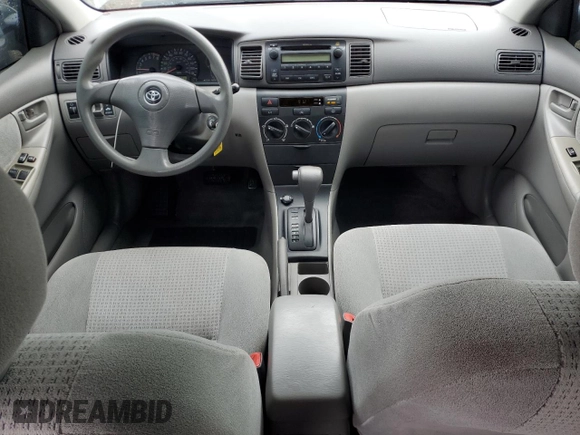 2006 Toyota Corolla CE z VIN 1NXBR32E76Z701995, wystawiony jako Copart lot #57660565 z przebiegiem 121 437 mil mil oraz Szkoda całkowita • Salvage title. Historia ofert i sprzedaży dostępna na DreamBid. Obrazek 8.