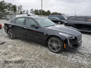 2019 Cadillac CT6 Sport AWD with VIN 1G6KN5R62KU146073, listed as a Copart auction lot 41490215 with 28,350 mi miles and Salvage title. Bid and sale history available at DreamBid. Image 4.