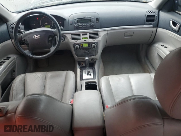 2006 Hyundai Sonata GLS with VIN 5NPEU46F56H016834, listed as a Copart auction lot 51852405 with 154,281 mi miles and Salvage Title. Bid and sale history available at DreamBid. Image 8.