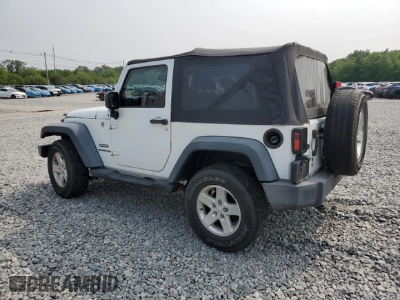 2015 Jeep Wrangler Sport с VIN 1C4AJWAG2FL572288, выставлен на аукционе Copart как лот 59844615 с пробегом 80 145 миль миль и Чистый • Clean title. История ставок и продаж доступна на DreamBid. Изображение 2.