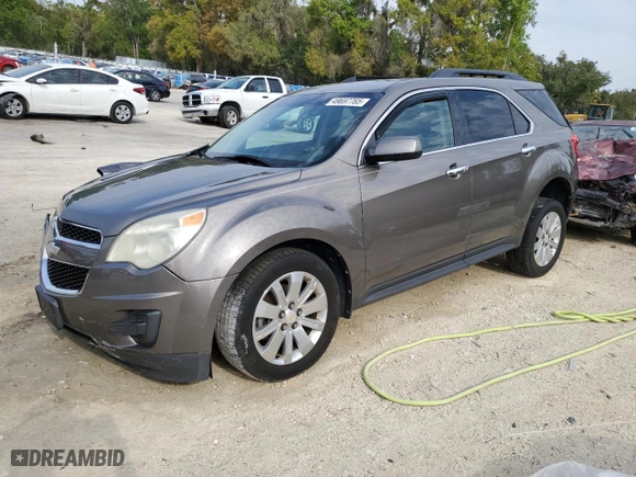 2011 Chevrolet Equinox LT w/1LT with VIN 2CNFLDE53B6471594, listed as a Copart auction lot 49697765 with 220,211 mi miles and Salvage Title. Bid and sale history available at carsss.com. Image 1.