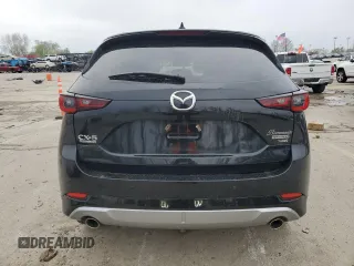 2024 Mazda CX-5 2.5 Turbo Signature with VIN JM3KFBXY6R0401491, listed as a Copart auction lot 52446225 with 13,951 mi miles and Salvage Title. Bid and sale history available at carsss.com. Image 6.