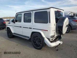 2020 Mercedes-Benz G 63 AMG with VIN WDCYC7HJ6LX339805, listed as a Copart auction lot 46446735 with 62,763 mi miles and Salvage title. Bid and sale history available at DreamBid. Image 2.
