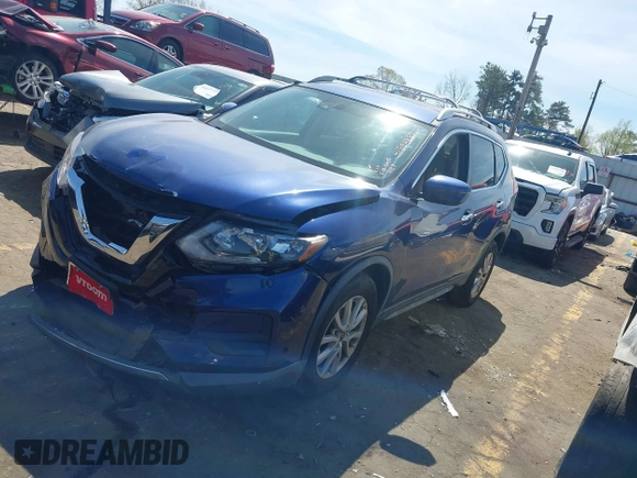 2019 Nissan Rogue SV с VIN KNMAT2MT0KP551258, выставлен на аукционе IAAI как лот 41893887 с пробегом 44 302 миль миль и . История ставок и продаж доступна на DreamBid. Изображение 17.