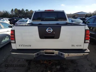 2011 Nissan Titan SL with VIN 1N6AA0EC7BN323825, listed as a Copart auction lot 46978315 with 143,228 mi miles and Salvage Title. Bid and sale history available at carsss.com. Image 6.