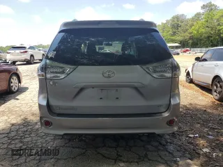 2015 Toyota Sienna SE with VIN 5TDXK3DCXFS580975, listed as a Copart auction lot 56309505 with 154,073 mi miles and Salvage title. Bid and sale history available at DreamBid. Image 6.