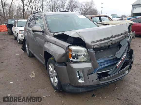 2011 GMC Terrain SLE-2 with VIN 2CTALSEC6B6463057, listed as a IAAI auction lot 41530565 with 109,942 mi miles. Bid and sale history available at carsss.com. Image 1.