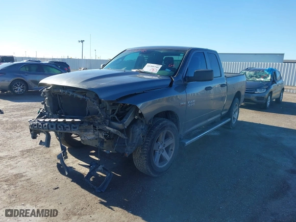 2013 Ram 1500 Tradesman with VIN 1C6RR7FT9DS593060, listed as a IAAI auction lot 41209746 with 146,553 mi miles. Bid and sale history available at carsss.com. Image 2.