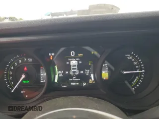 2024 Jeep Wrangler Sport S with VIN 1C4RJXN65RW121336, listed as a Copart auction lot 53395985 with 19,861 mi miles and Salvage title. Bid and sale history available at DreamBid. Image 9.