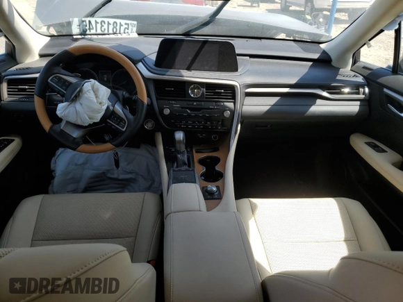 2022 Lexus RX 350 z VIN 2T2HZMDAXNC318431, wystawiony jako Copart lot #51813145 z przebiegiem 33 115 mil mil oraz Szkoda całkowita • Salvage title. Historia ofert i sprzedaży dostępna na DreamBid. Obrazek 8.