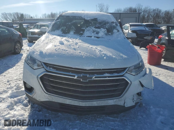 2021 Chevrolet Traverse LT Cloth with VIN 1GNERGKW3MJ207382, listed as a Copart auction lot 88462465 with 56,762 mi miles and Non Repairable. Bid and sale history available at carsss.com. Image 5.