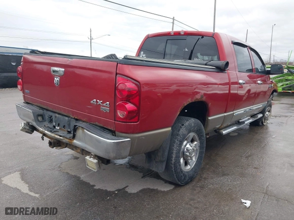 2008 Dodge Ram 2500 SXT with VIN 3D7KS29A88G177984, listed as a IAAI auction lot 41912878 with 170,780 mi miles. Bid and sale history available at carsss.com. Image 4.