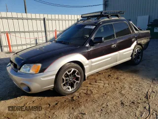 2003 Subaru Baja Sport with VIN 4S4BT62C037113738, listed as a Copart auction lot 87523525 with 205,674 mi miles and Salvage Title. Bid and sale history available at carsss.com. Image 1.