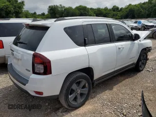 2016 Jeep Compass Latitude with VIN 1C4NJCEA4GD614932, listed as a Copart auction lot 60508845 with 144,833 mi miles and Salvage title. Bid and sale history available at DreamBid. Image 3.