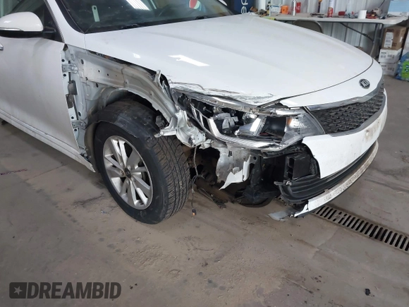 2018 Kia Optima S with VIN 5XXGT4L35JG209737, listed as a IAAI auction lot 41806505 with 98,869 mi miles and . Bid and sale history available at DreamBid. Image 6.