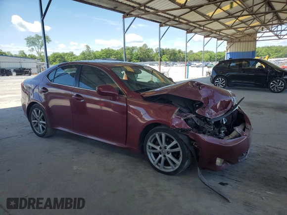 2007 Lexus IS 250 z VIN JTHBK262275040812, wystawiony jako Copart lot #55524825 z przebiegiem 202 141 mil mil oraz Szkoda całkowita • Salvage title. Historia ofert i sprzedaży dostępna na DreamBid. Obrazek 4.