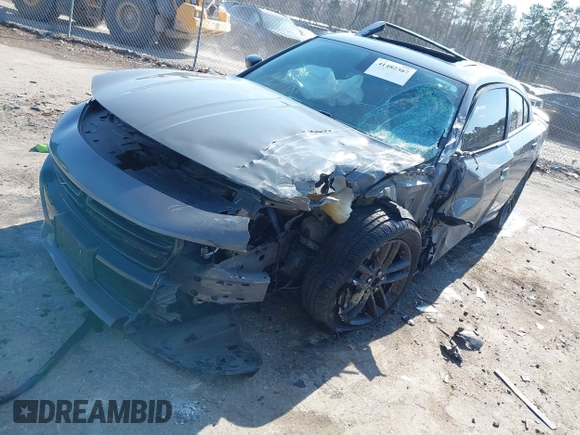 2019 Dodge Charger SXT with VIN 2C3CDXJG1KH537825, listed as a IAAI auction lot 41482387 with 71,062 mi miles and . Bid and sale history available at DreamBid. Image 2.