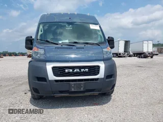 2020 Ram ProMaster Cargo with VIN 3C6URVJG5LE112750, listed as a IAAI auction lot 39973815 with 72,867 mi miles and . Bid and sale history available at carsss.com. Image 12.