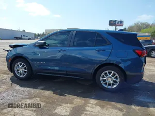 2024 Chevrolet Equinox LS with VIN 3GNAXHEG7RL221848, listed as a IAAI auction lot 41916003 with 10,249 mi miles and . Bid and sale history available at DreamBid. Image 14.