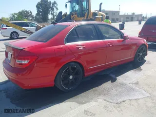 2012 Mercedes-Benz C-Class C 250 Sport with VIN WDDGF4HB7CR197233, listed as a IAAI auction lot 42073501 with 99,299 mi miles. Bid and sale history available at carsss.com. Image 4.