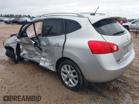 2011 Nissan Rogue SV with VIN JN8AS5MT9BW166084, listed as a IAAI auction lot 41846152 with 121,285 mi miles. Bid and sale history available at carsss.com. Image 3.