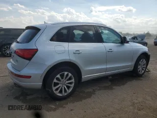 2013 Audi Q5 Premium Plus with VIN WA1LFAFP5DA042177, listed as a Copart auction lot 59809615 with 103,071 mi miles and Salvage title. Bid and sale history available at DreamBid. Image 3.