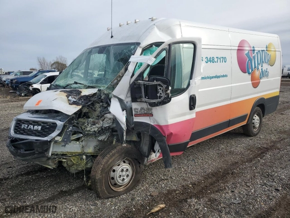 2021 Ram ProMaster Cargo Van with VIN 3C6MRVJG0ME524897, listed as a Copart auction lot 79433194 with 0 mi miles and Clean Title. Bid and sale history available at carsss.com. Image 1.