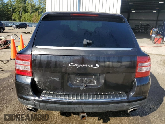 2004 Porsche Cayenne S with VIN WP1AB29P54LA69344, listed as a Copart auction lot 77030654 with 248,249 mi miles and Salvage Title. Bid and sale history available at carsss.com. Image 6.
