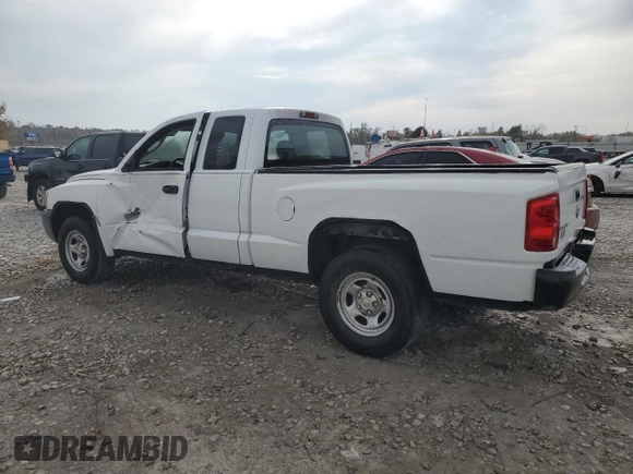 2007 Dodge Dakota ST with VIN 1D7HE22K87S199866, listed as a Copart auction lot 78001294 with 120,374 mi miles and Salvage Title. Bid and sale history available at DreamBid. Image 2.