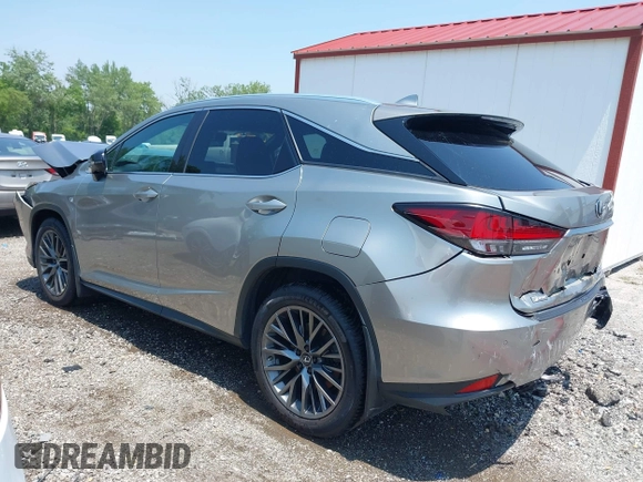 2021 Lexus RX 350 F Sport with VIN 2T2YZMDA5MC282968, listed as a IAAI auction lot 42429817 with 92,202 mi miles and . Bid and sale history available at DreamBid. Image 3.