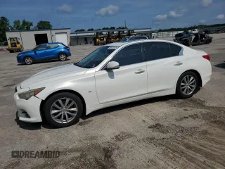 2014 Infiniti Q50 Sport with VIN JN1BV7AR2EM693415, listed as a Copart auction lot 59923525 with 202,658 mi miles and Clean title. Bid and sale history available at DreamBid. Image 1.