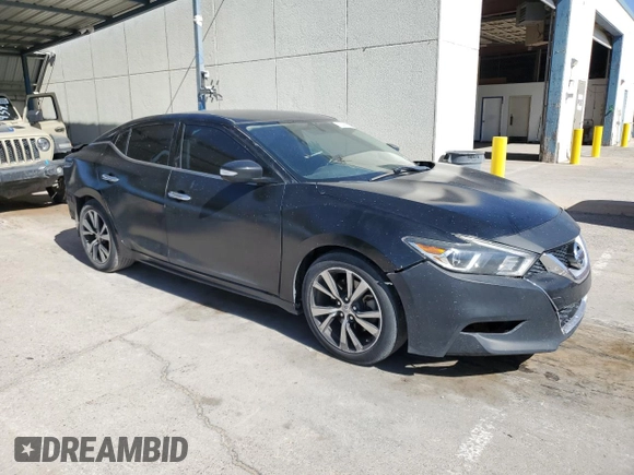 2017 Nissan Maxima SV with VIN 1N4AA6AP5HC416965, listed as a Copart auction lot 54491895 with 161,325 mi miles and Salvage title. Bid and sale history available at DreamBid. Image 4.