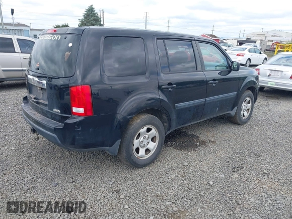 2010 Honda Pilot LX with VIN 5FNYF4H22AB032949, listed as a IAAI auction lot 42309344 with 247,611 mi miles and . Bid and sale history available at DreamBid. Image 4.