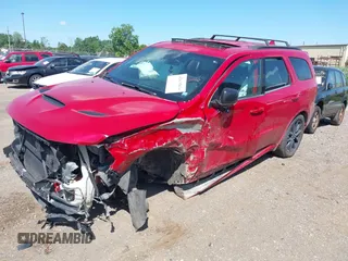 2017 Dodge Durango GT with VIN 1C4RDJDG1HC606510, listed as a IAAI auction lot 42635834 with 174,405 mi miles and . Bid and sale history available at DreamBid. Image 19.