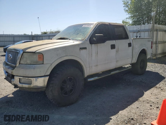 2004 Ford F-150 XLT with VIN 1FTPW14524KB46905, listed as a Copart auction lot 55124945 with 0 mi miles and Clean Title. Bid and sale history available at carsss.com. Image 1.