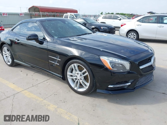 2013 Mercedes-Benz SL 550 with VIN WDDJK7DA6DF012964, listed as a IAAI auction lot 42012178 with 60,071 mi miles and . Bid and sale history available at DreamBid. Image 1.