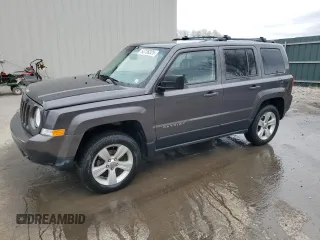 2016 Jeep Patriot Latitude with VIN 1C4NJRFB4GD671237, listed as a Copart auction lot 53738325 with 107,015 mi miles and Salvage Title. Bid and sale history available at carsss.com. Image 1.