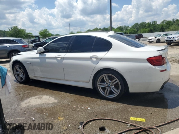 2013 BMW 5 Series 535i xDrive z VIN WBAFU7C59DDU73258, wystawiony jako Copart lot #56858785 z przebiegiem Nie podano mil oraz Szkoda całkowita • Salvage title. Historia ofert i sprzedaży dostępna na DreamBid. Obrazek 2.